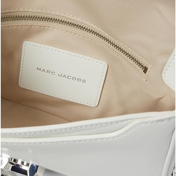 Marc Jacobs The J Marc Shoulder Bag White/Silver - Picture 4 of 9